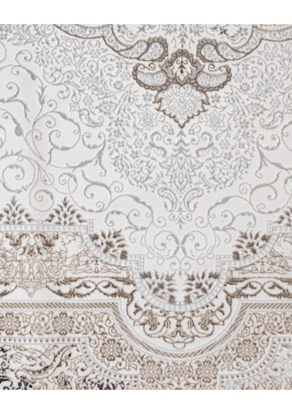 Baris Klasik Bej Mikrofiber Dikdörtgen Modern Desenli Akrilik Hav Vermeyen Leke Tutmayan Kolay Temizlenen Yumuşak Makine Salon Yolluk Mutfak Halı fırsatları