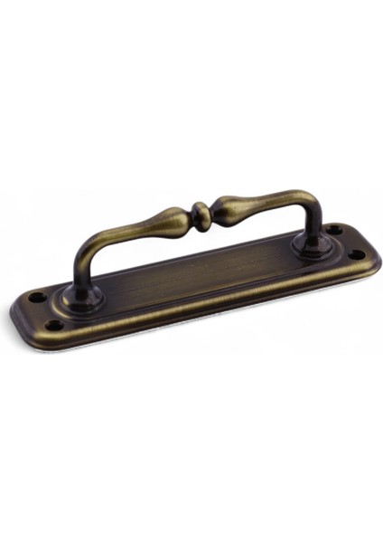 Metal Kapı Çekme Kolu Tutamağı Kulp Kulpları Dolap Mobilya Dolap Çekmece Antik Sarı Büyük 14.5 cm fırsatları