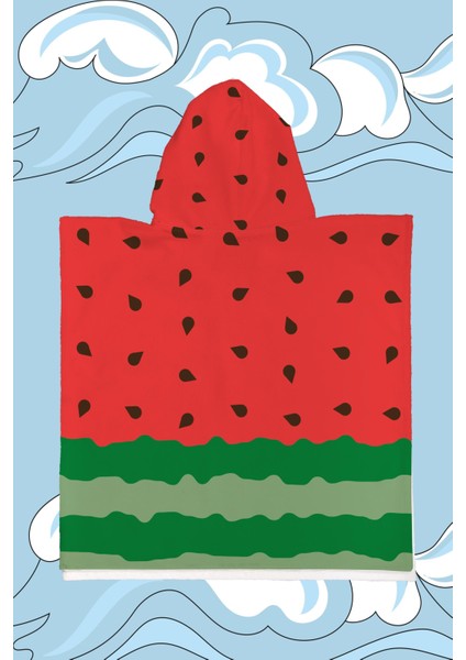 Watermelon Çocuk Panço Plaj Havlusu fiyatları