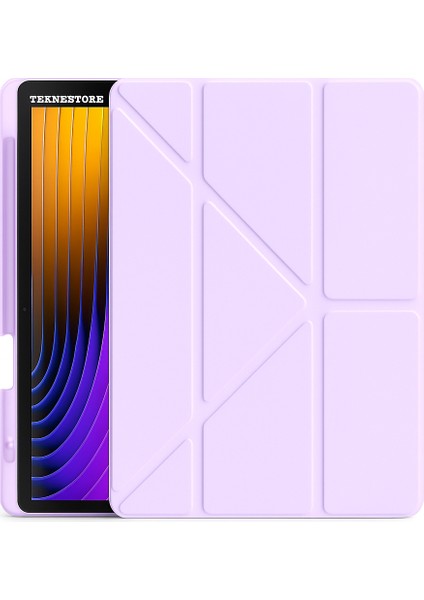 Xiaomi Pad 7 Pro / Pad 7 Uyumlu Kılıf Kalem Bölmeli Standlı Kılıf + Ekran Koruyucu + Kalem 3'lü Set fiyatları