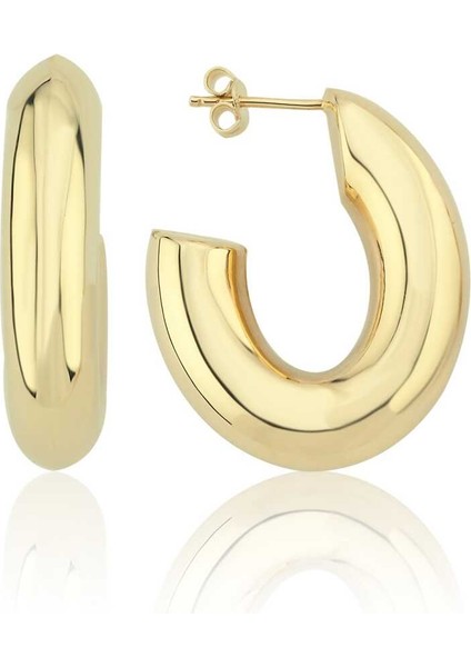 Oval Bombe Kanca Küpe modelleri