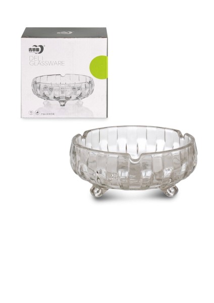 Cam Ayaklı Küllük 1 Adet 15,5 cm -TG17B