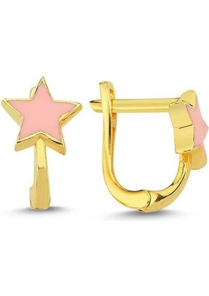 Yıldız Figürlü Çocuk Küpesi