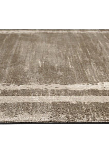 Hosur Çerçeveli Bej Akrilik Dikdörtgen Modern Desenli Akrilik Hav Vermeyen Leke Tutmayan Kolay Temizlenen Yumuşak Makine Salon Yolluk Mutfak Halı modelleri