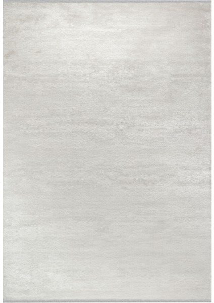 Prasad Düz Krem Viskon Dikdörtgen Modern Desenli Akrilik Hav Vermeyen Leke Tutmayan Kolay Temizlenen Yumuşak Makine Salon Yolluk Mutfak Halı