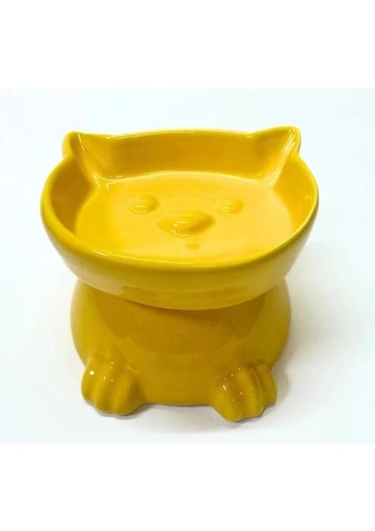 Ayaklı Kulaklı Seramik Mama Kabı fırsatları