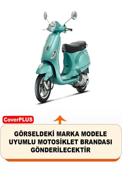 Reflektörlü Siyah Turuncu Dikişli Vespa Lx 125 3V I.e Pro Branda Motosiket Brandası Motor Örtüsü Çadır Su Geçirmez Motosiklet Kılıfı Motor Brandası fiyatları
