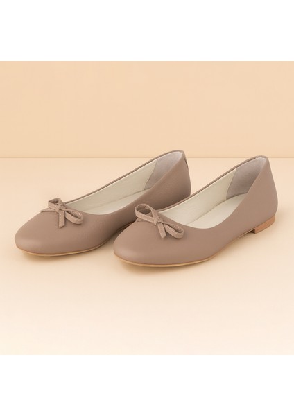 Digo Hakiki Deri Zarif Papyon Detaylı Comfort Babet