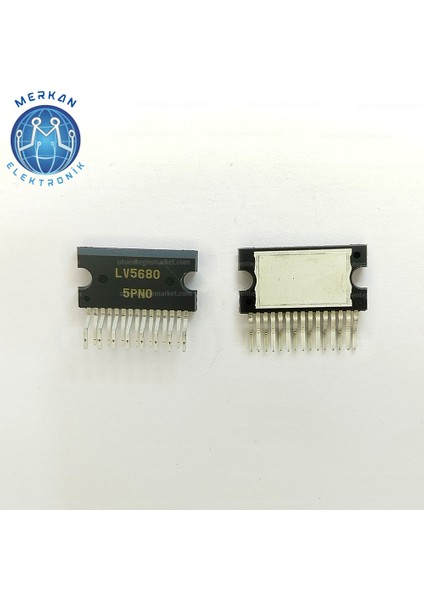 LV5680 (Zip-15)Orijinal Oto Beyin Tamir Entegreleri Merkan Elektronik