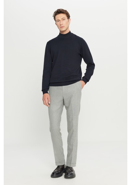 Pamuklu Standart Fit Normal Kesim Yarım Balıkçı Yaka Triko Kazak fiyatları