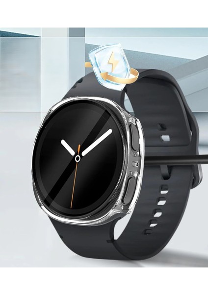 Samsung Galaxy Watch 8 44MM Tam Koruma Sert Pc Kasa ve Ekran Koruyucu indirimleri