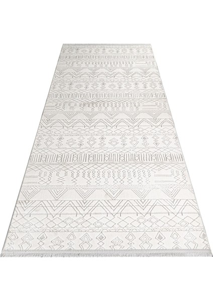 Noura Figürlü Krem Polyester Dikdörtgen Modern Desenli Akrilik Hav Vermeyen Leke Tutmayan Kolay Temizlenen Yumuşak Makine Salon Yolluk Mutfak Halı indirimleri