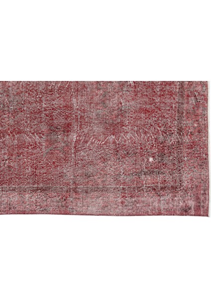 Kırmızı Eskitme Yün Modern Desenli Yün Hav Toz Vermez Leke Tutmayan Salon Yolluk Mutfak El Dokuma Halı indirimleri