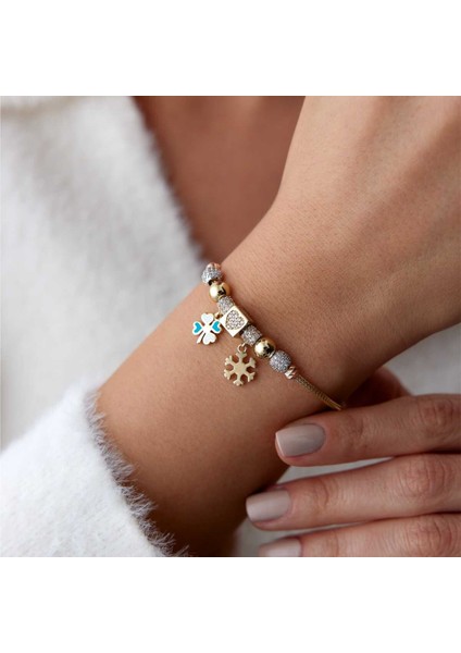 Taşlı Charm Bileklik