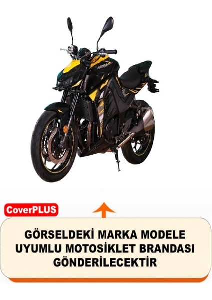 Arora AR251 Pro Branda Siyah Kırmızı-Dikişli Reflektörlü Motosiket Brandası Motor Örtüsü Çadır Su Geçirmez Motosiklet Kılıfı Motor Brandası fiyatları