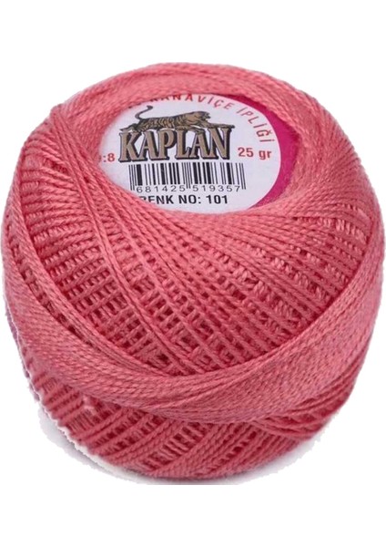 3 Adet Kaplan Etamin ve Kanaviçe Ipi 8 No Kod/renk: 101 - 302 - 995 - Ryl fiyatları