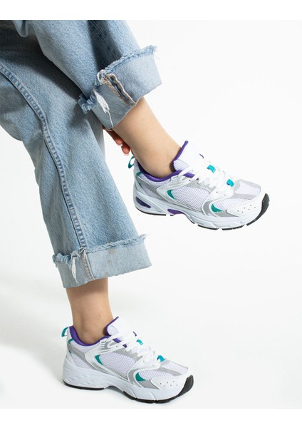 Duxal Unisex Spor Ayakkabı Mor Renkli Tekstil Malzeme Kauçuk Taban ile Günlük Kullanım İçin indirimleri