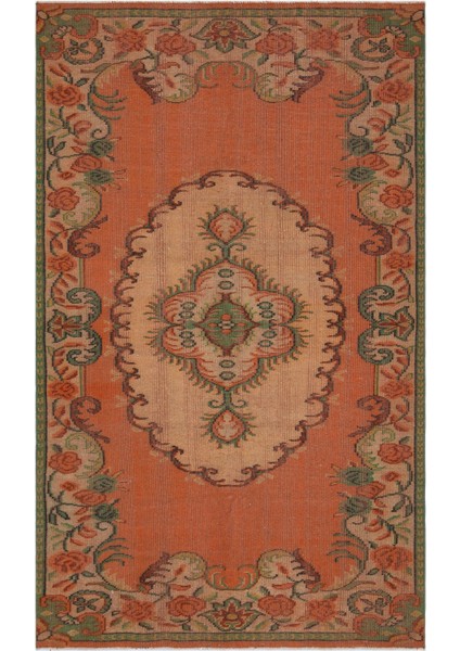 Atina Turkuaz Eskitme Yün Modern Desenli Yün Hav Toz Vermez Leke Tutmayan Salon Yolluk Mutfak El Dokuma Halı