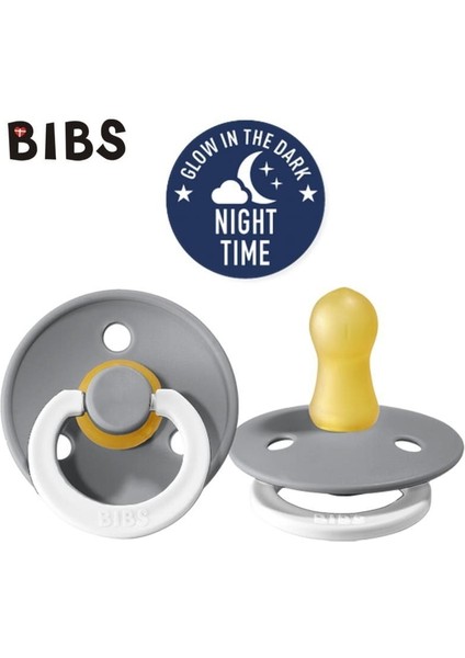 Nessiworld Bibs Colour Kauçuk Emzik 0-6 Ay Cloud Glow fiyatları
