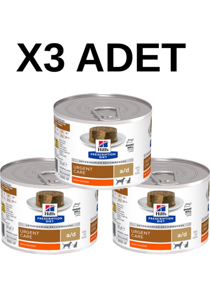 Prescription Diet A/d Köpek ve Kedi Konserve Maması 200 gr