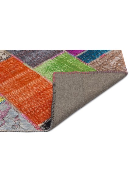 Iskece Bej Patchwork Etnik Modern Desenli Yün Hav Toz Vermez Leke Tutmayan Salon Yolluk Mutfak El Dokuma Halı fiyatları