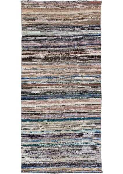 Atina Mavi Eskitme Yün Modern Desenli Yün Hav Toz Vermez Leke Tutmayan Salon Yolluk Mutfak El Dokuma Halı