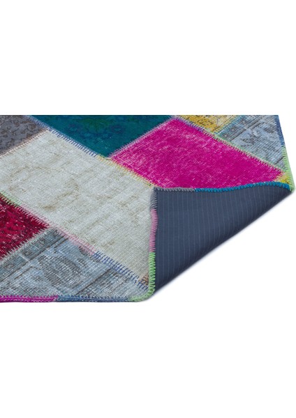 Iskece Bej Patchwork Etnik Modern Desenli Yün Hav Toz Vermez Leke Tutmayan Salon Yolluk Mutfak El Dokuma Halı fiyatları