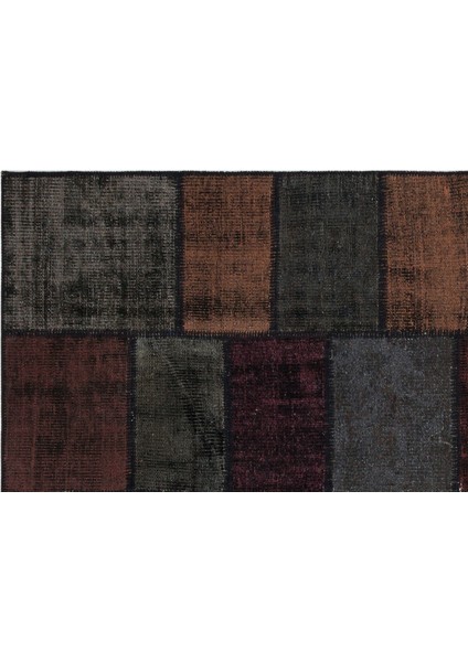 Iskece Siyah Eskitme Etnik Modern Desenli Yün Hav Toz Vermez Leke Tutmayan Salon Yolluk Mutfak El Dokuma Halı fırsatları