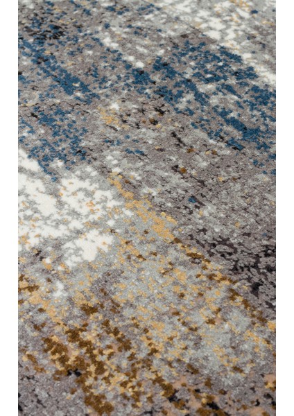 Naina Modern Gri Akrilik Dikdörtgen Modern Desenli Akrilik Hav Vermeyen Leke Tutmayan Kolay Temizlenen Yumuşak Makine Salon Yolluk Mutfak Halı fırsatları