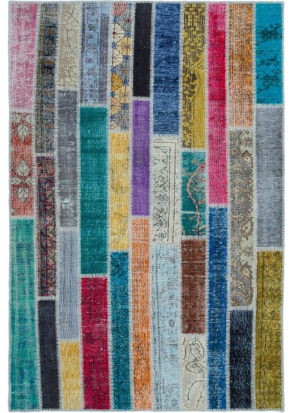 Girit Bej Çizgili Yün Modern Desenli Yün Hav Toz Vermez Leke Tutmayan Salon Yolluk Mutfak El Dokuma Halı