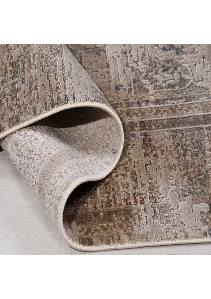 Klasik Kahverengi Viskon Dikdörtgen Modern Desenli Akrilik Hav Vermeyen Leke Tutmayan Kolay Temizlenen Yumuşak Makine Salon Yolluk Mutfak Halı modelleri