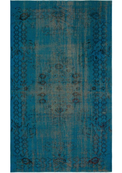 Atina Bej Eskitme Yün Modern Desenli Yün Hav Toz Vermez Leke Tutmayan Salon Yolluk Mutfak El Dokuma Halı