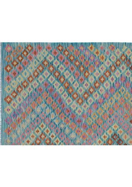 Atina Turkuaz Eskitme Yün Modern Desenli Yün Hav Toz Vermez Leke Tutmayan Salon Yolluk Mutfak El Dokuma Halı fırsatları