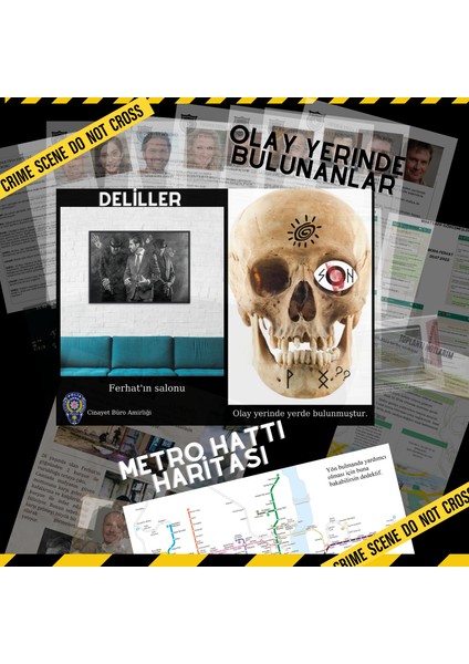 Dedektifa Mafya Davası, Suçluyu Bulma, Suçlu Kim, Çözülemeyen Zor Davalar, Dedektif Oyunu, Dedektiflik Oyunu, Cinayet Oyunu, Aile Kutu Oyunu fırsatları