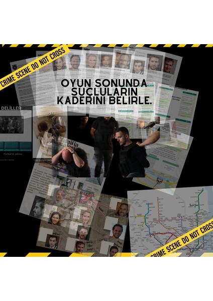 Dedektifa Mafya Davası, Suçluyu Bulma, Suçlu Kim, Çözülemeyen Zor Davalar, Dedektif Oyunu, Dedektiflik Oyunu, Cinayet Oyunu, Aile Kutu Oyunu