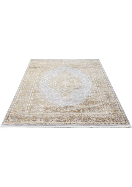 Klasik Gold Akrilik Dikdörtgen Modern Desenli Akrilik Hav Vermeyen Leke Tutmayan Kolay Temizlenen Yumuşak Makine Salon Yolluk Mutfak Halı fiyatları