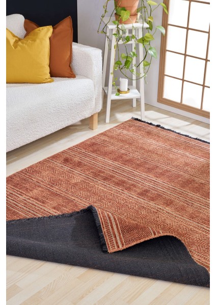 Atlanta Kiremit Geometrik Etnik Modern Desenli Hav Vermeyen Leke Tutmayan Kolay Temizlenen Yumuşak Makine Salon Yolluk Mutfak Halı