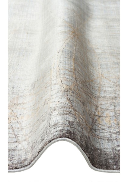 Las Vegas Geometrik Gri Viskon Dikdörtgen Modern Desenli Akrilik Hav Vermeyen Leke Tutmayan Kolay Temizlenen Yumuşak Makine Salon Yolluk Mutfak Halı indirimleri