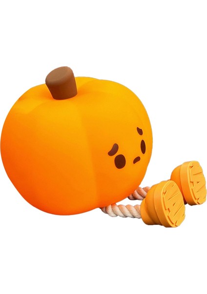 Çocuk Bebek Odası Balkabağı Gece Lambası LED Işıklı Sevimli Figürlü Dokunmatik Silikon Pet Şarjlı modelleri