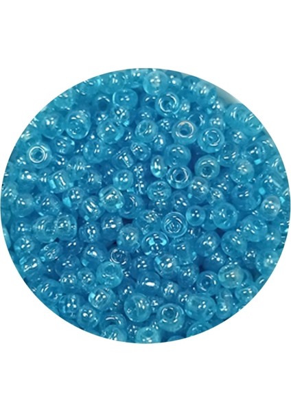 Dökme Cam Kum Boncuk (11/0) 2 mm - 20 Gram - Şeffaf Camgöbeği - BNC023 fiyatları