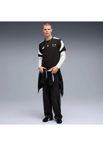 Erkek Siyah Puma Bmw Mms Mt7+ Tee Siyah Erkek T-Shirt modelleri