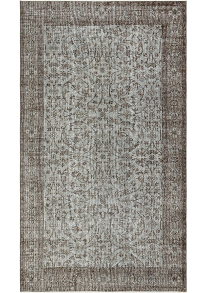 Iskece Bej Patchwork Yün Modern Desenli Yün Hav Toz Vermez Leke Tutmayan Salon Yolluk Mutfak El Dokuma Halı