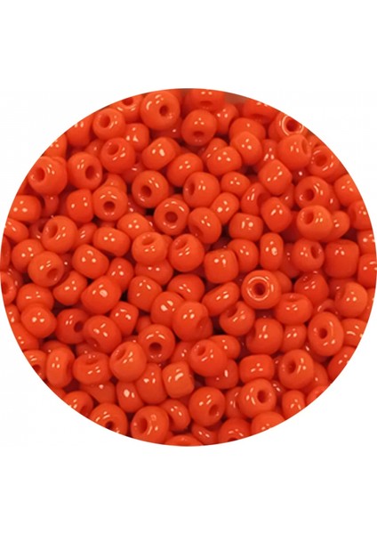 Dökme Cam Kum Boncuk (11/0) 2 mm - 20 Gram - Turuncu - BNC013 fiyatları