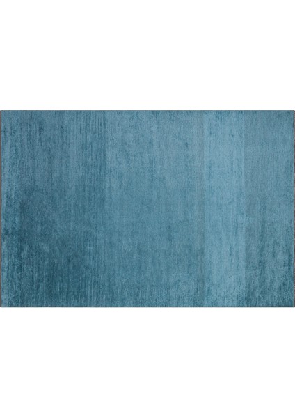 Swetha Mavi Düz Etnik Modern Desenli Pamuk Hav Vermeyen Leke Tutmayan Kolay Temizlenen Yumuşak Makine Salon Yolluk Mutfak Halı modelleri