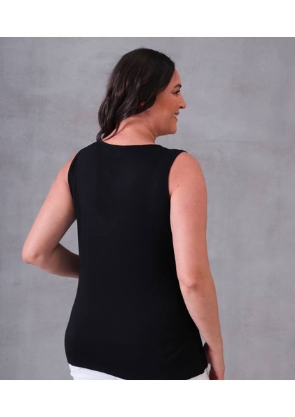 Kadın Büyük Beden Kalın Askılı Likralı Viskon Body indirimleri