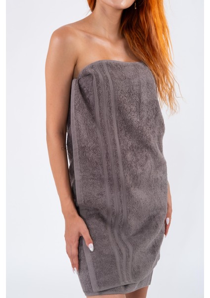 Neşe Home Sofienne 70x140 Banyo Havlusu – Gri Renk, %100 Pamuklu, Yumuşak ve Emici fiyatları