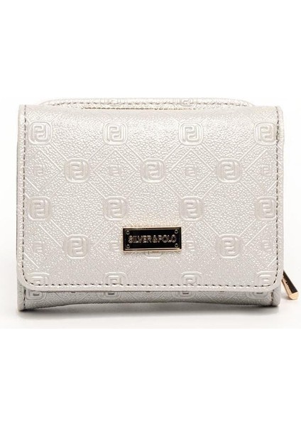 A.gümüş - Platin SP1172 Kadın Cüzdan & Kartlık