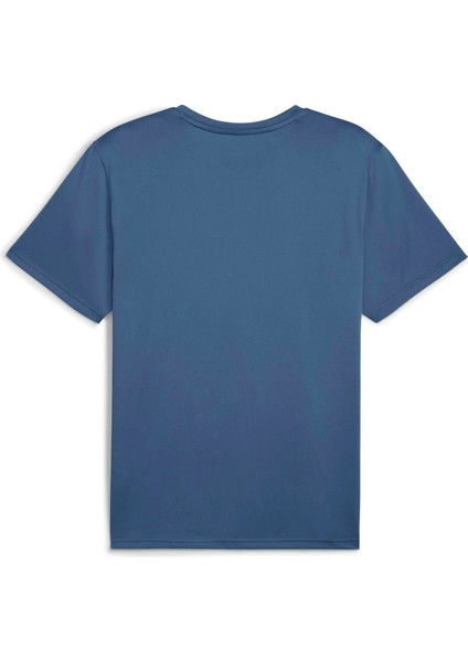 Erkek Mavi Puma M Tad Ess Solıd Cat Tee Lc Mavi Erkek T-Shirt fırsatları