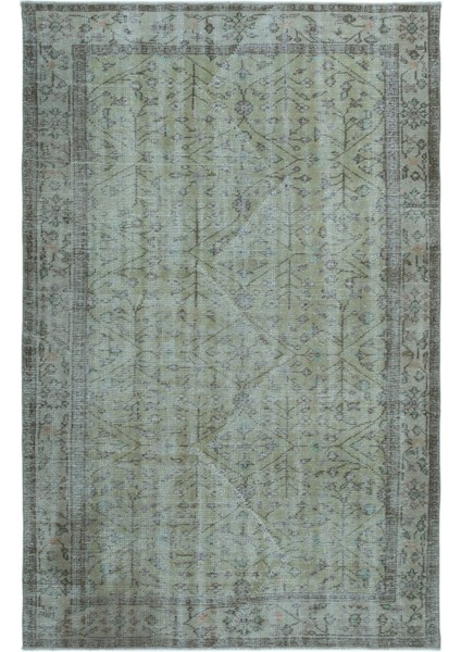 Atina Siyah Eskitme Yün Modern Desenli Yün Hav Toz Vermez Leke Tutmayan Salon Yolluk Mutfak El Dokuma Halı