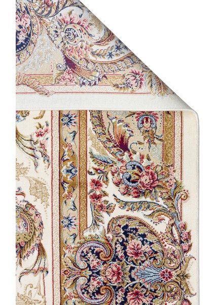 Nebo Çerçeveli Krem Viskon Dikdörtgen Modern Desenli Akrilik Hav Vermeyen Leke Tutmayan Kolay Temizlenen Yumuşak Makine Salon Yolluk Mutfak Halı fiyatları